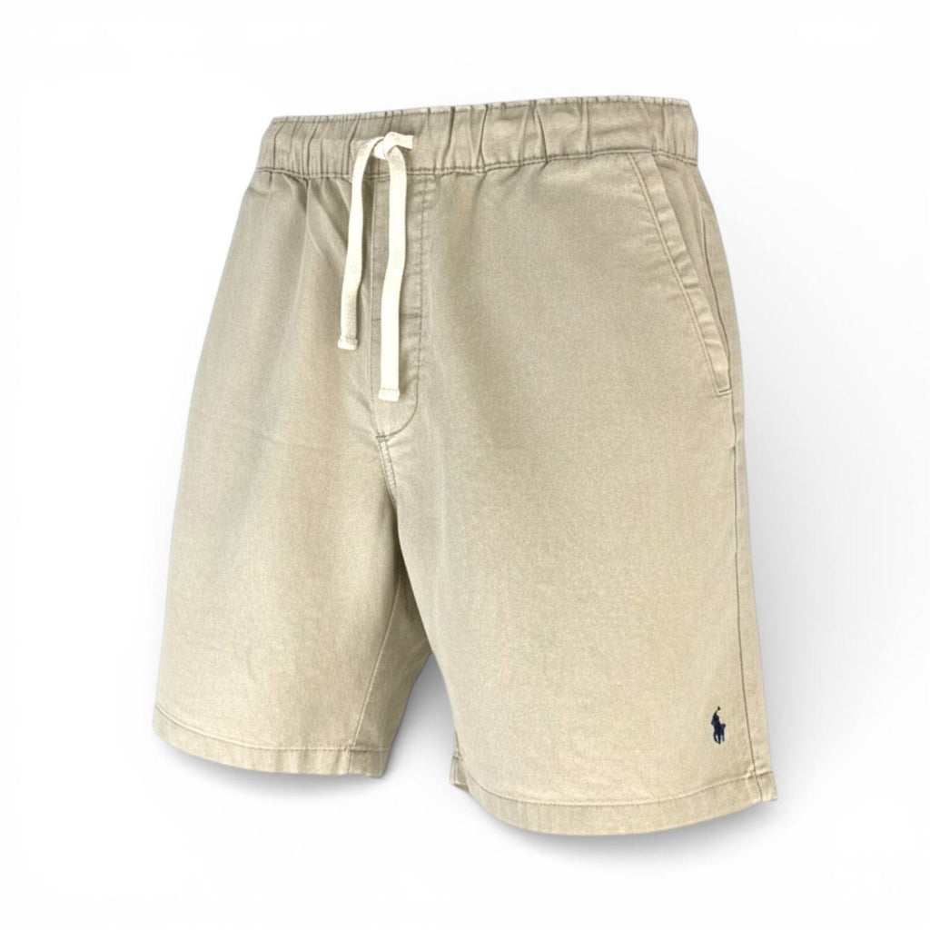 Bermuda Ralph Lauren Masculina Casual Puro Algodão cor Areia
