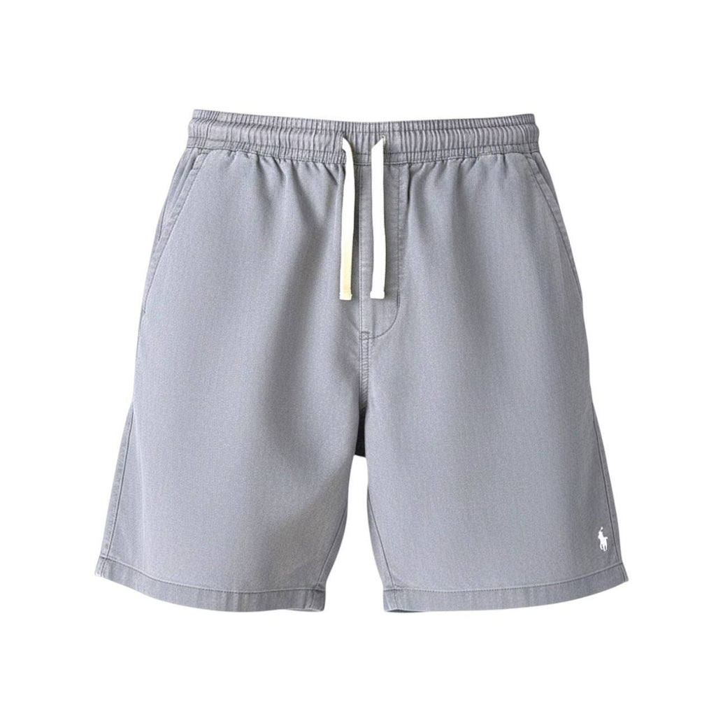 Bermuda Ralph Lauren Masculina Casual Puro Algodão cor Cinzenta