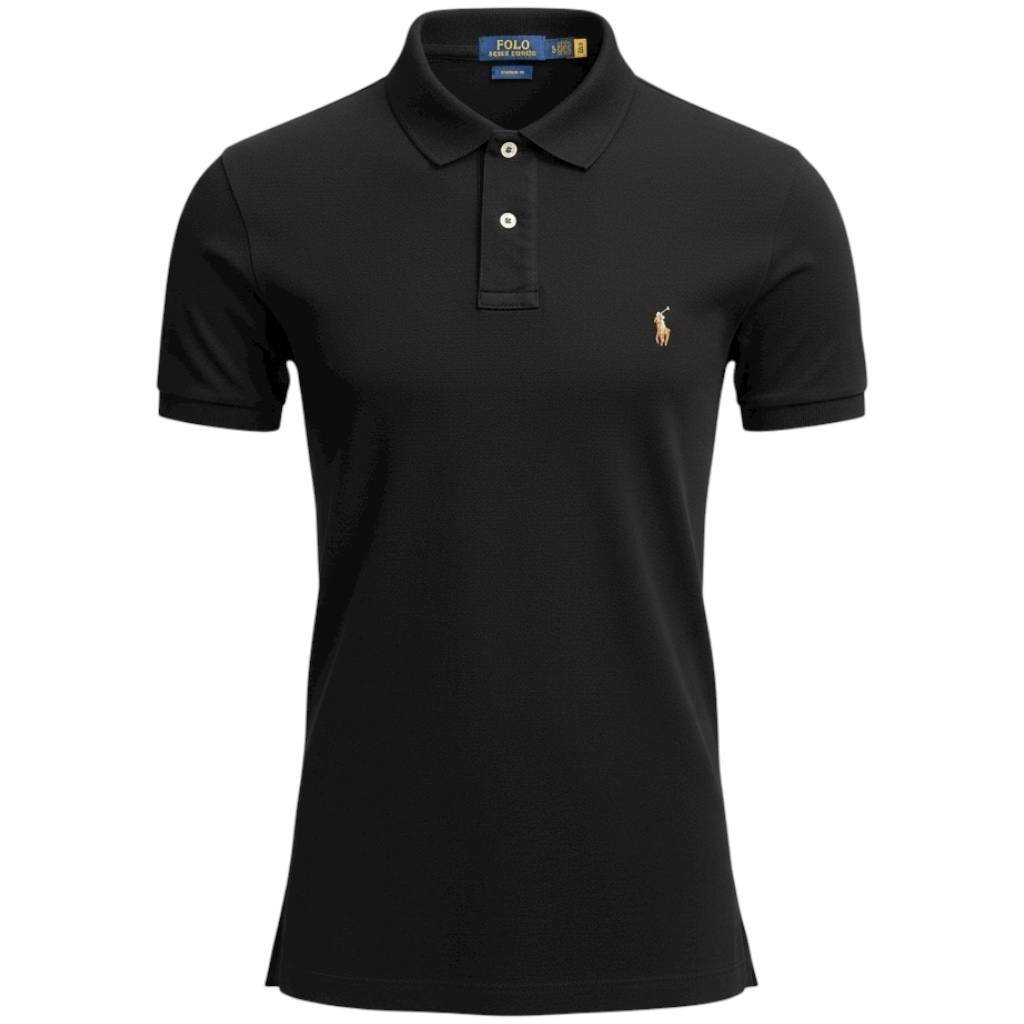 Polo Ralph Lauren Masculina Preta Pony Colorido