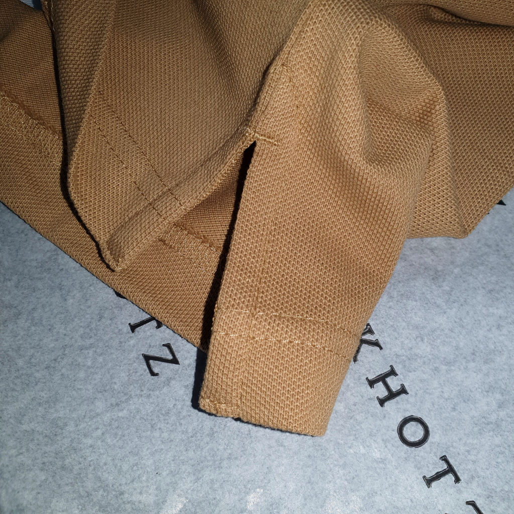 Polo Tommy Hilfiger Masculina Caramelo 1985 Regular Fit