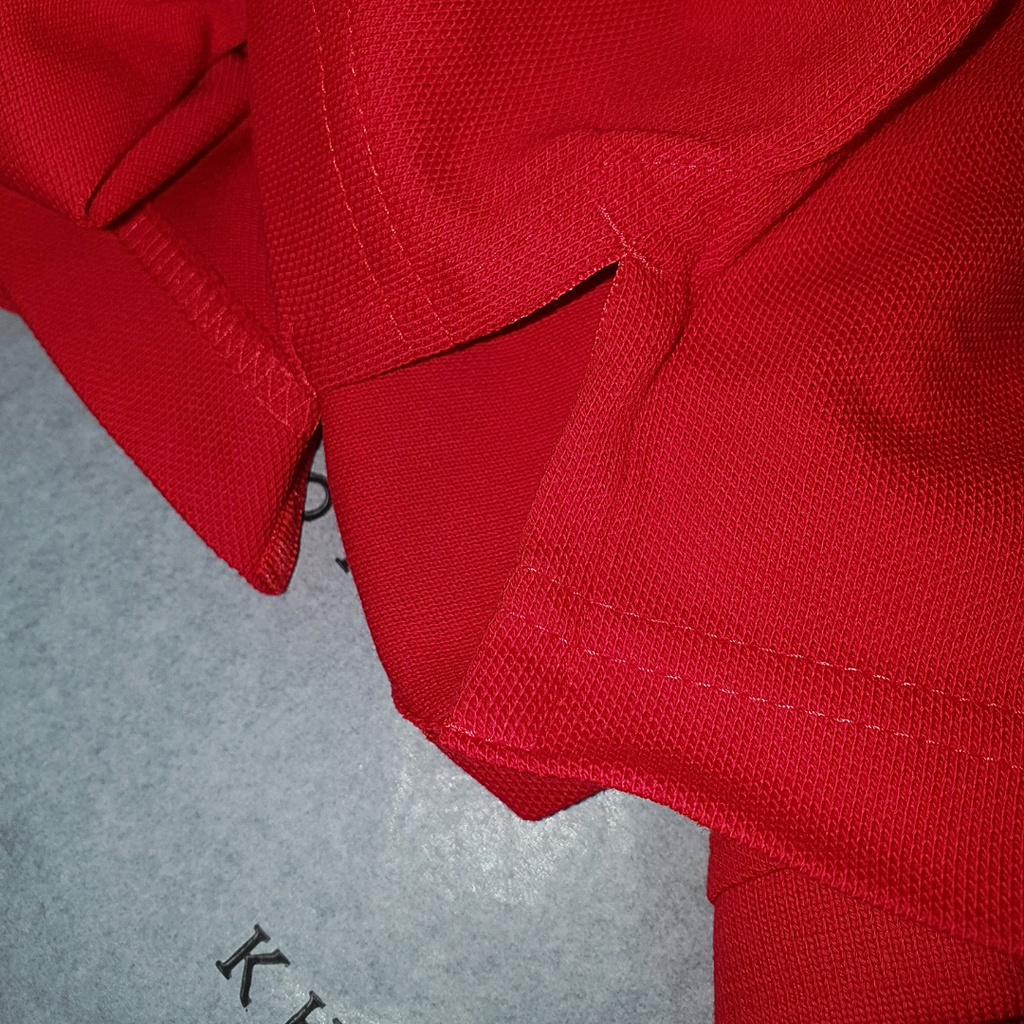 Polo Tommy Hilfiger Masculina Vermelha 1985 Regular Fit
