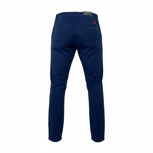 Calça Sarja Ralph Lauren Masculina Clássica Americana – Marinho com Pony Vermelho
