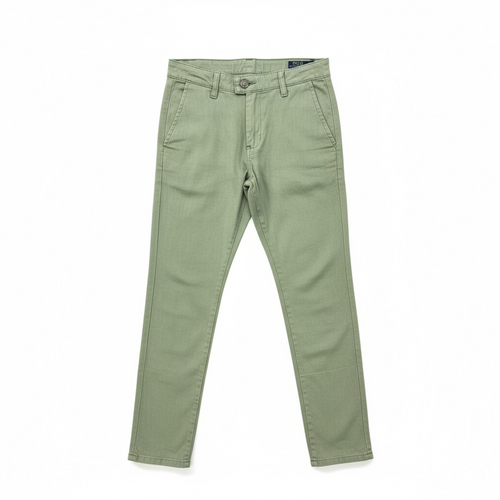 Calça Linho Ralph Lauren Masculina cor Verde Oliva e Pony Monocromático
