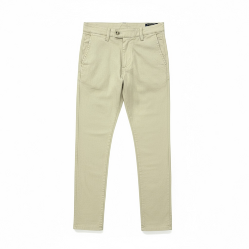 Calça Linho Ralph Lauren Masculina cor Bege e Pony Monocromático