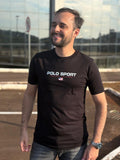 Camiseta Polo Sport Masculina Supima Siliconada Ralph Lauren cor Preta