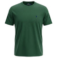 Camiseta Básica Masculina Supima Siliconada Ralph Lauren Verde Pony Marinho