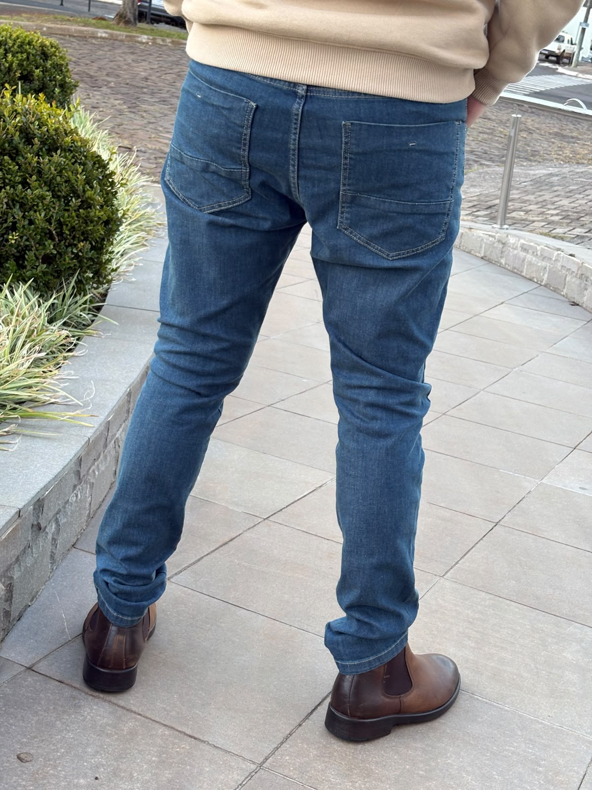 Calça Jeans Aeropostale Masculina Americana Perna Levemente Ajustada