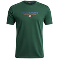Camiseta Polo Sport Masculina Supima Siliconada Ralph Lauren cor Verde Floresta