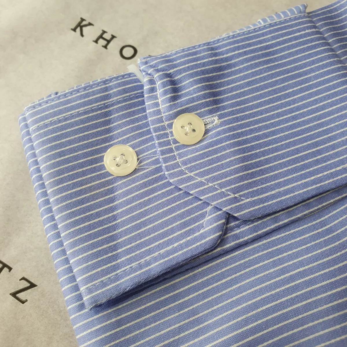 Camisa Ralph Lauren Masculina Azul Listras Executiva Pony Rosa