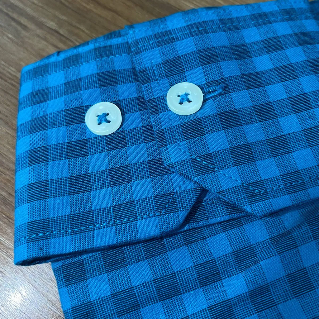 Camisa Ralph Lauren Masculina Xadrez Verde Esmeralda Pony Preto