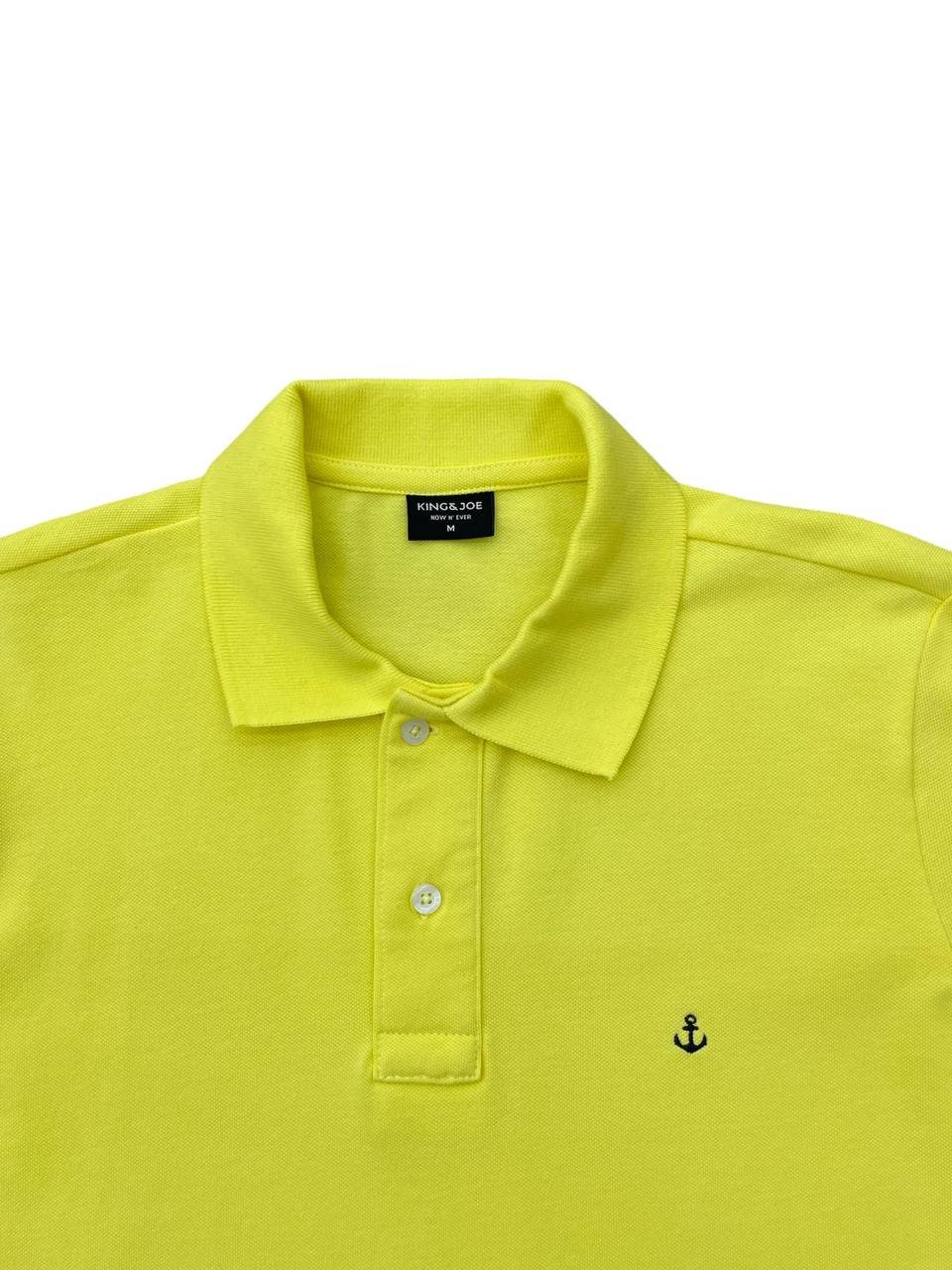 Polo King Joe Masculina Amarela Clássica