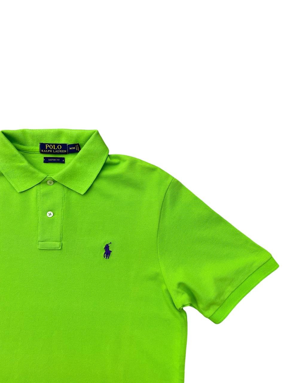 Polo Ralph Lauren Masculina Verde Claro Pony Roxo