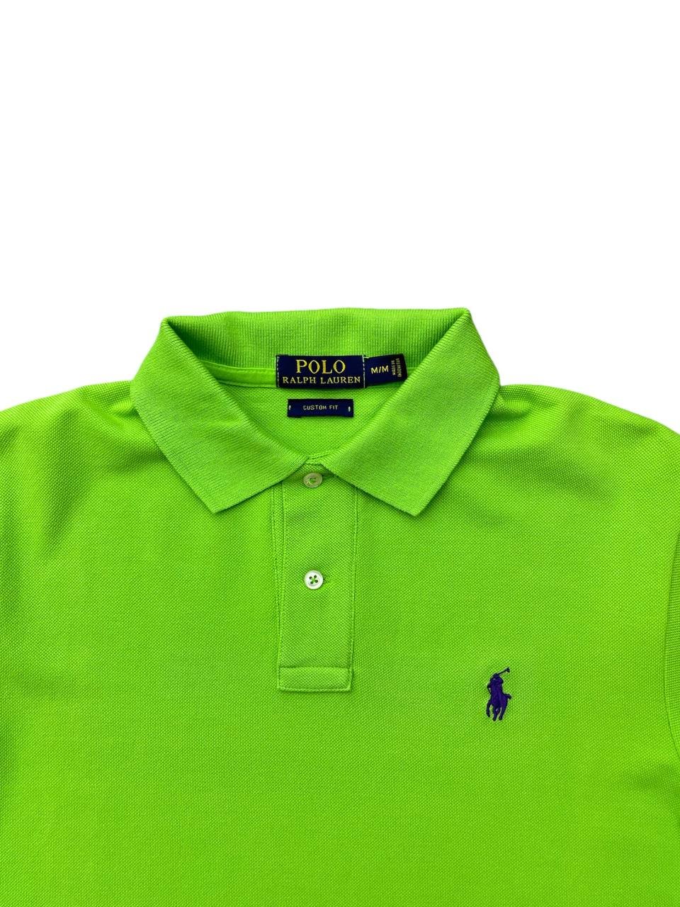 Polo Ralph Lauren Masculina Verde Claro Pony Roxo
