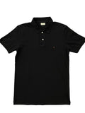 Polo King Joe Masculina Preta Clássica