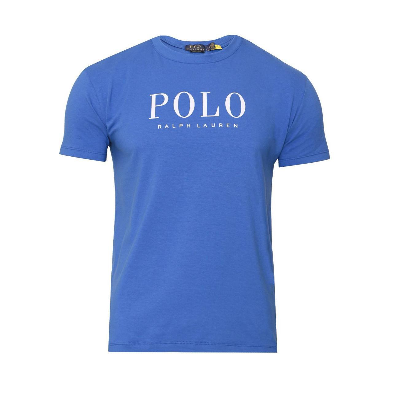 Camiseta Ralph Lauren Masculina Azul Clássica Básica