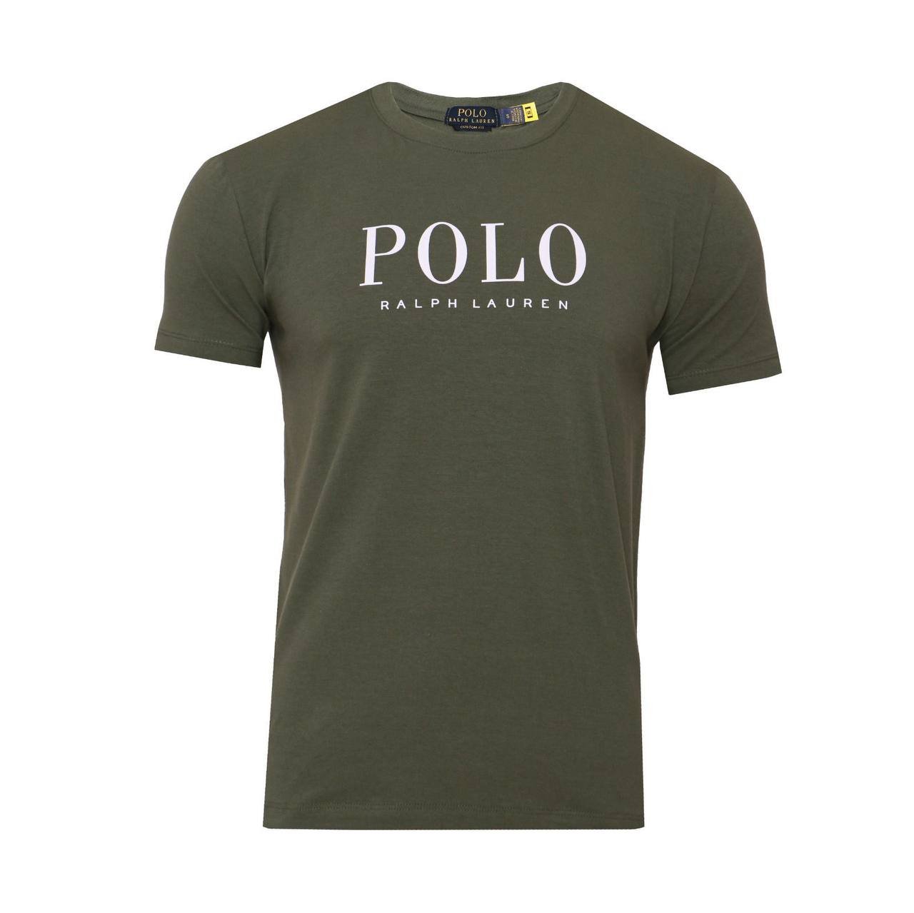 Camiseta Ralph Lauren Masculina Militar Clássica Básica