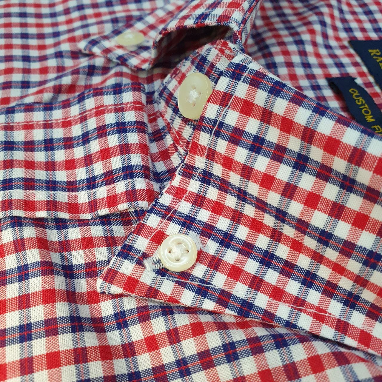 Camisa Ralph Lauren Masculina Micro Xadrez Natal Pony Preto