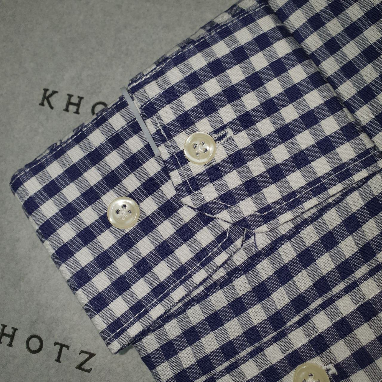 Camisa Ralph Lauren Masculina Xadrez Azul Pony Vermelho