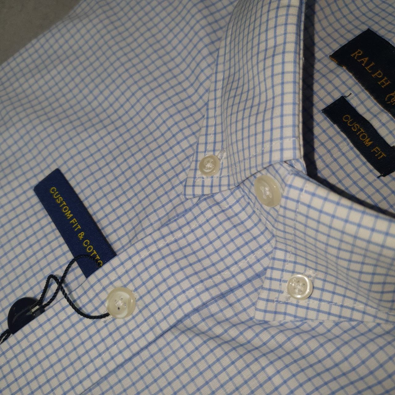Camisa Ralph Lauren Masculina Xadrez Executivo Pony Rosa
