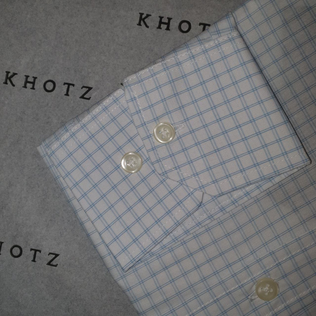 Camisa Ralph Lauren Masculina Xadrez Europeu Pony Azul Celeste
