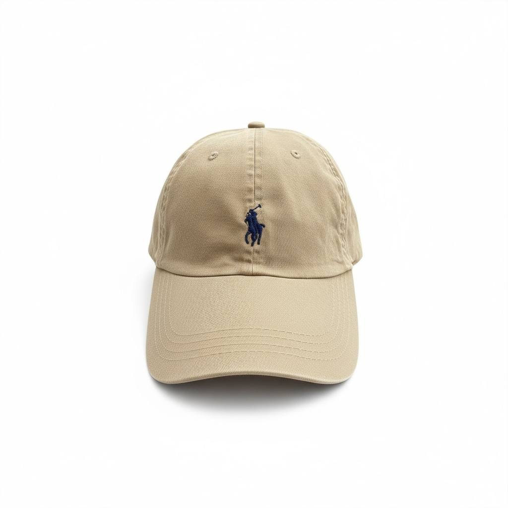 Boné Ralph Lauren Areia Clássico Pony Marinho