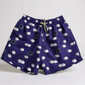 Shorts Praia Masculino Khotz Estampa Oveja Púrpura com Ponteiras em Metal