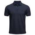 Polo Ralph Lauren Masculina Marinho Colarinho Italiano Monocromática