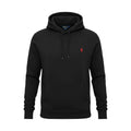 Moletom Ralph Lauren Masculino Preto Pony Vermelho