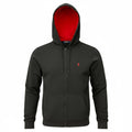 Moletom Zipper Ralph Lauren Masculino Preto Pony Vermelho Sport
