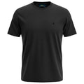 Camiseta Básica Masculina Supima Siliconada Ralph Lauren Preta Monocromática
