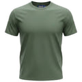 Camiseta Básica Masculina Supima Siliconada Ralph Lauren Verde Floresta Monocromática