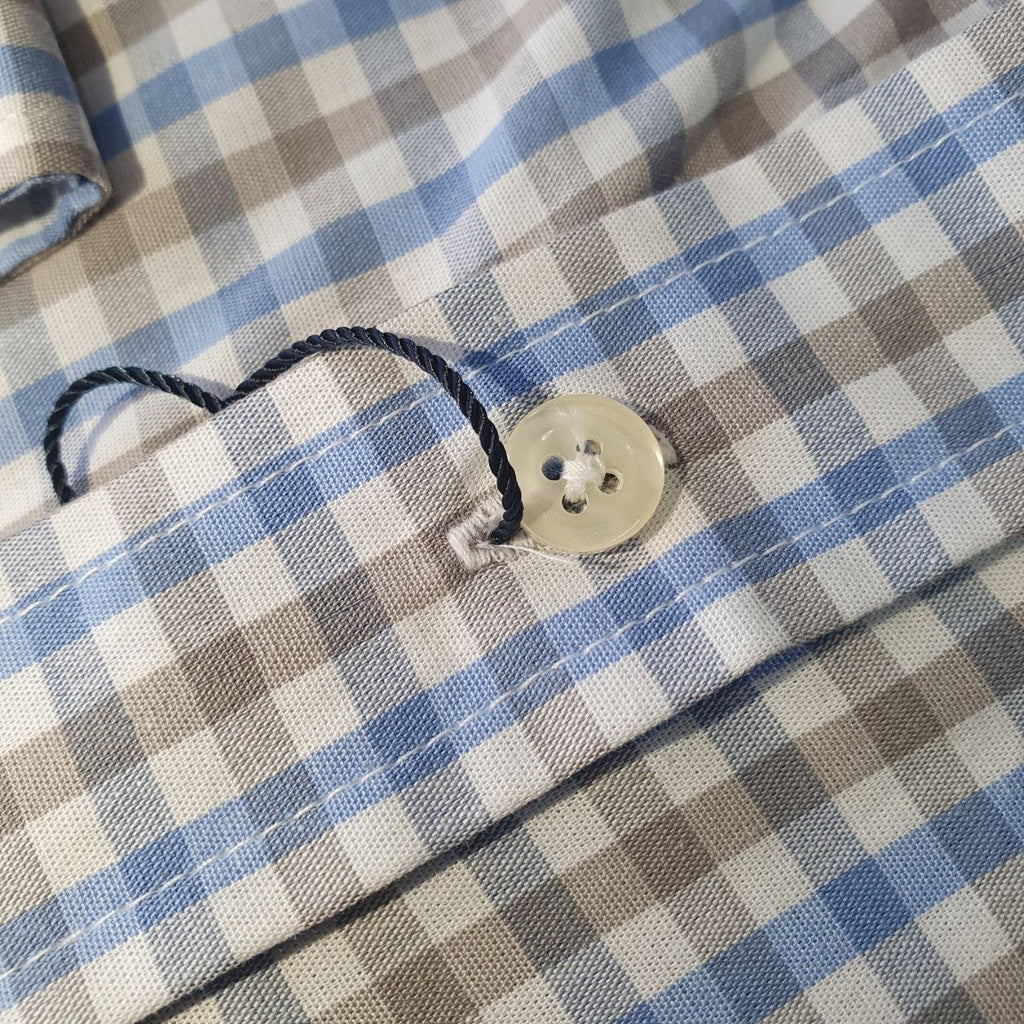 Camisa Ralph Lauren Masculina Xadrez Verão Pony Amarelo