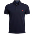 Polo Ralph Lauren Masculina Azul Marinho Pony Vermelho