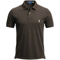 Polo Ralph Lauren Masculina Marrom Escuro Pony Creme