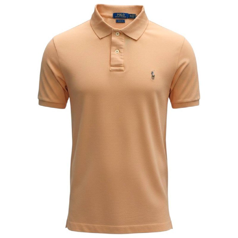 Polo Ralph Lauren Masculina Abóbora Pony Colorido