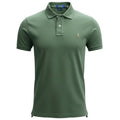 Polo Ralph Lauren Masculina Verde Oliva Pony Colorido