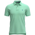 Polo Ralph Lauren Masculina Verde Água Pony Azul