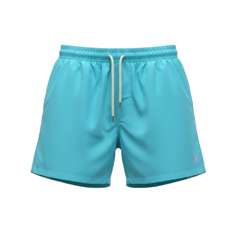 Shorts Ralph Lauren Masculino Praia Cor Verde Água