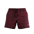Shorts Ralph Lauren Masculino Xadrez Bordô