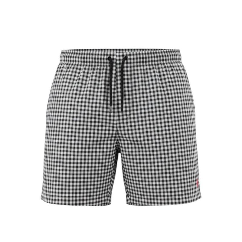 Shorts Ralph Lauren Masculino Xadrez Preto