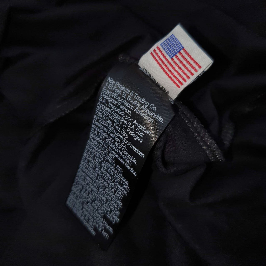 Camiseta Básica Ralph Lauren Masculina Preta Pony Monocromático