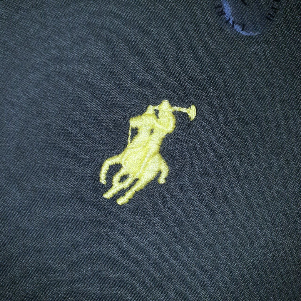 Camiseta Básica Ralph Lauren Masculina Verde Pony Limão