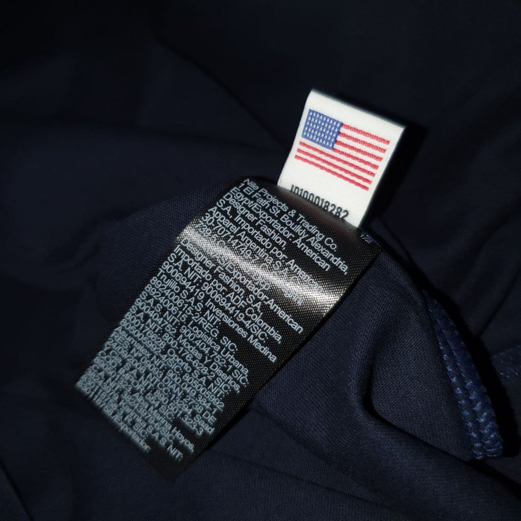 Camiseta Básica Ralph Lauren Masculina Azul Marinho Pony Monocromático
