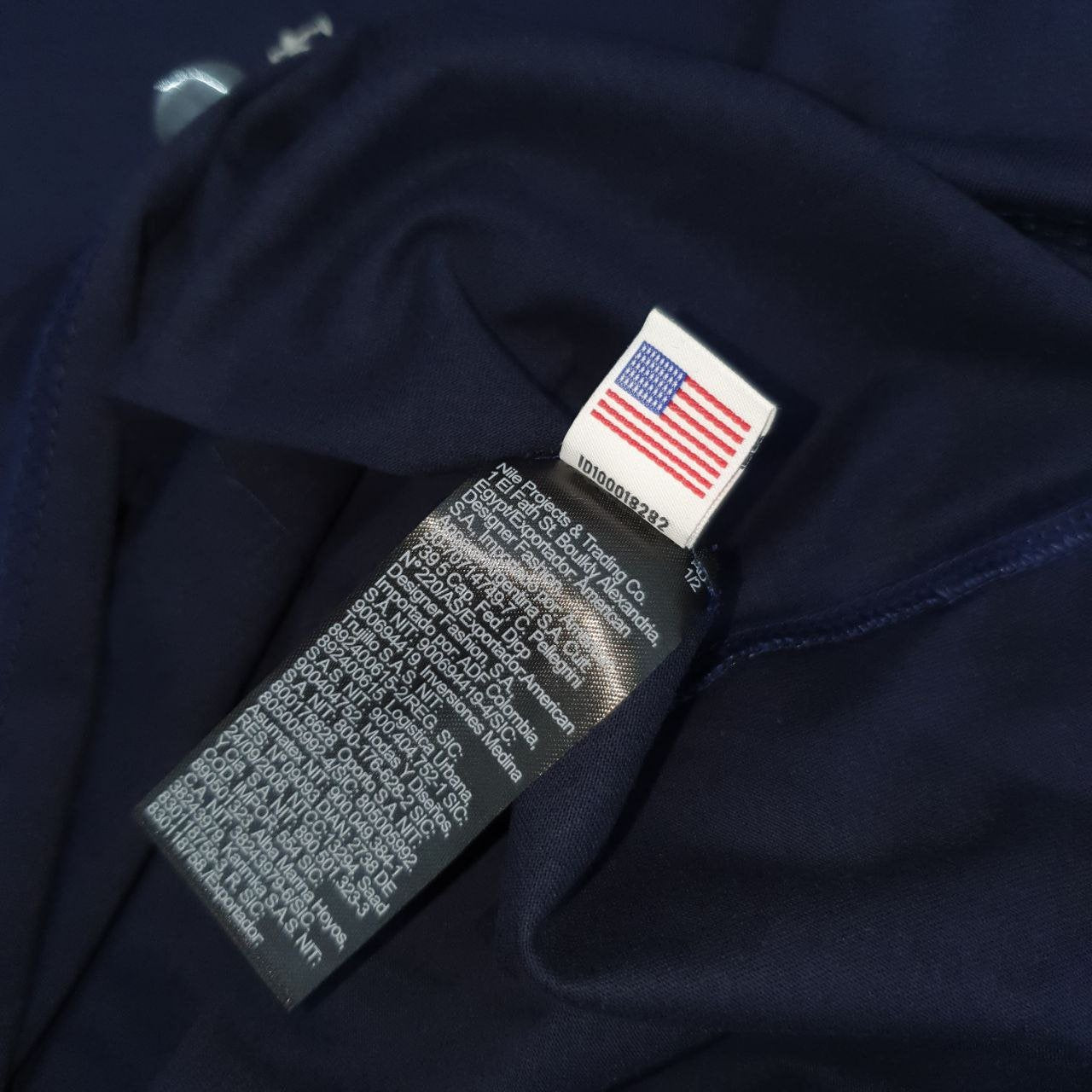 Camiseta Básica Ralph Lauren Masculina Azul Marinho Pony Cinza