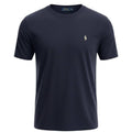 Camiseta Básica Ralph Lauren Masculina Azul Marinho Pony Cinza