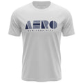 Camiseta Aeropostale Masculina Branca Logo Marinho