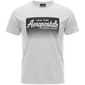Camiseta Aeropostale Masculina Branca Logo Emborrachado