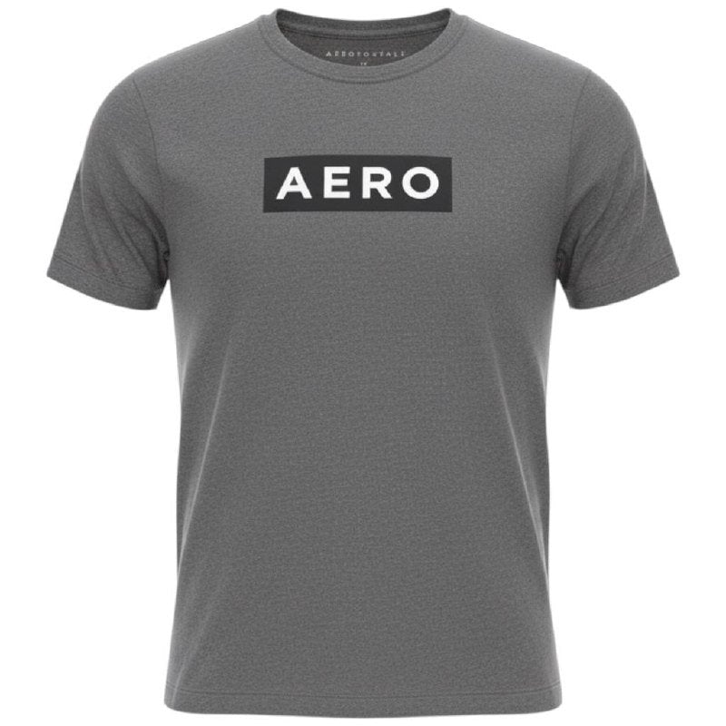 Camiseta Aeropostale Masculina Chumbo Estampa Clássica