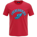 Camiseta Abercrombie Masculina Rosê Estampa Atlética