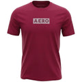 Camiseta Aeropostale Masculina Bordô Estampa Emborrachada